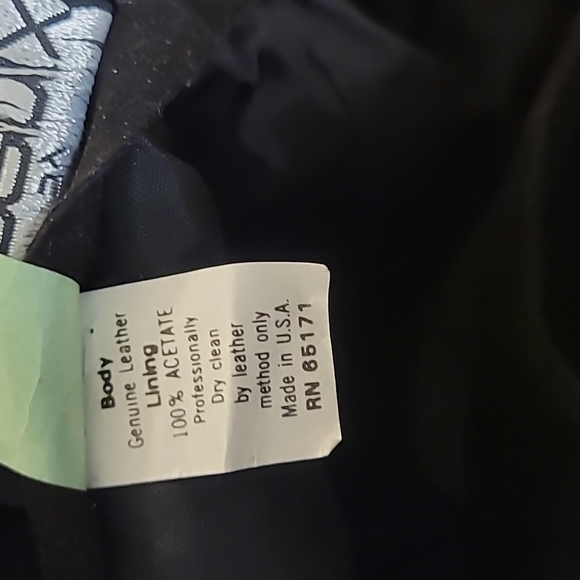 Phoenix vintage black leather pencil skirt 9/10 - Picture 4 of 4